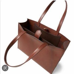 Banana Republic Structured Leather Bag